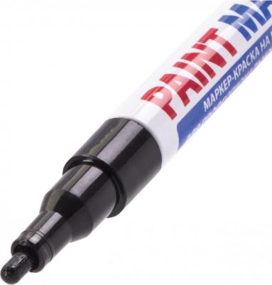 Маркер-краска лаковый 2 мм, ЧЕРНЫЙ, НИТРО-ОСНОВА, алюминиевый корпус, PROFESSIONAL PLUS, 151439 – фото 14