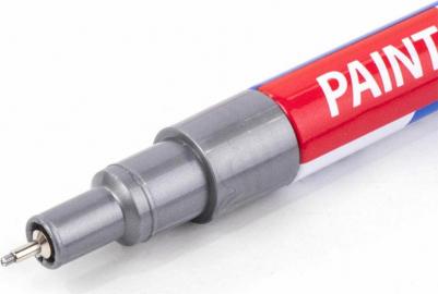 Маркер-краска лаковый EXTRA 1 мм, СЕРЕБРЯНЫЙ, УЛУЧШЕННАЯ НИТРО-ОСНОВА, 151965 – фото 9