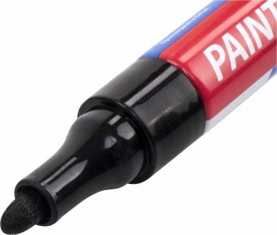 Маркер-краска лаковый EXTRA 4 мм, ЧЕРНЫЙ, УЛУЧШЕННАЯ НИТРО-ОСНОВА, 151979 – фото 10