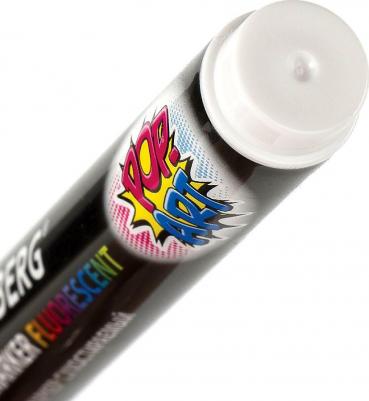 Маркер меловой POP-ART, сухостираемый, для гладких поверхностей, 5мм, БЕЛЫЙ – фото 3