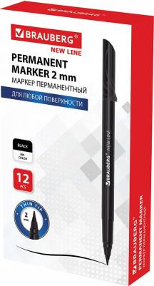 Маркер New Line 2mm Black 152209