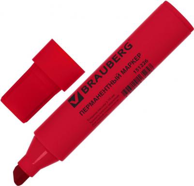 Маркер перманентный "JUMBO", КРАСНЫЙ, ШИРОКАЯ ЛИНИЯ ПИСЬМА, скошенный наконечник, 3-10 мм, 151226 – фото 9