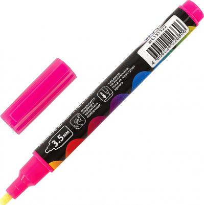 Маркеры меловые "POP-ART", НАБОР 6 шт., сухостираемый, для гладких поверхностей, 3,5 мм, 151526 – фото 8