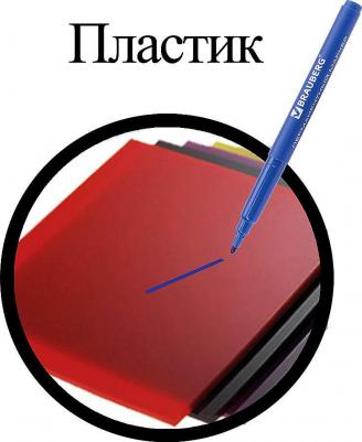 Маркеры перманентные, НАБОР 4 шт., АССОРТИ, "CLASSICLine", 1 мм, 150295 – фото 12