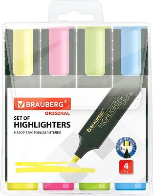 Набор текстовыделителей 4 шт., "ORIGINAL", линия 1-5 мм, 151689 – фото 14