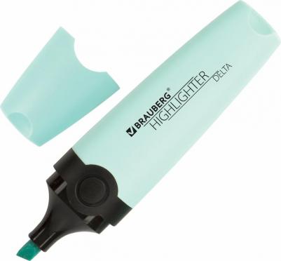 Текстовыделитель "DELTA PASTEL", БИРЮЗОВЫЙ, линия 1-5 мм, 151732 – фото 4