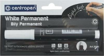 Маркер для промышленной маркировки, БЕЛЫЙ, 2,5 мм, круглый наконечник, 8586/Б – фото 4