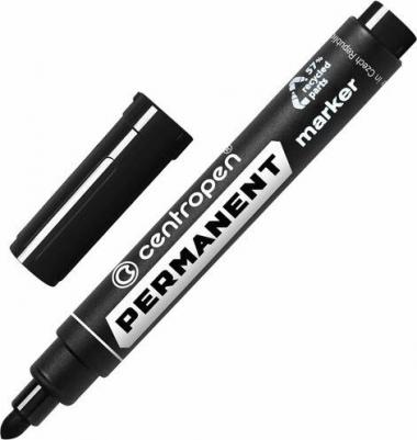 Маркер перманентный, ЧЕРНЫЙ, круглый наконечник, 2,5 мм, 8866/1,8566/4