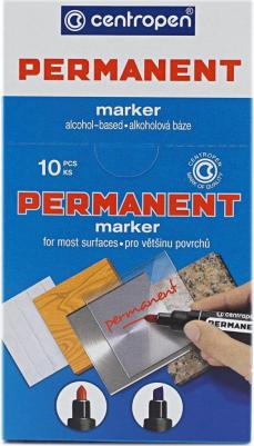 Маркер перманентный, ЧЕРНЫЙ, круглый наконечник, 2,5 мм, 8866/1,8566/4 – фото 15