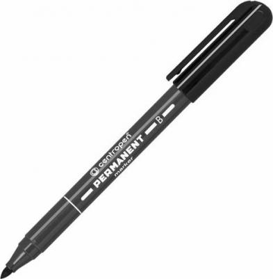 Маркер перманентный ЧЕРНЫЙ, круглый наконечник, 2 мм, 2836, 6 2836 0012