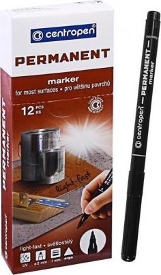 Маркер перманентный, ЧЕРНЫЙ, трехгранный, круглый наконечник, 1 мм, 2536/1Ч – фото 10