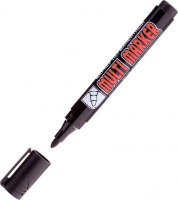 Маркер перманентный Multi Marker черный грифель 3 мм