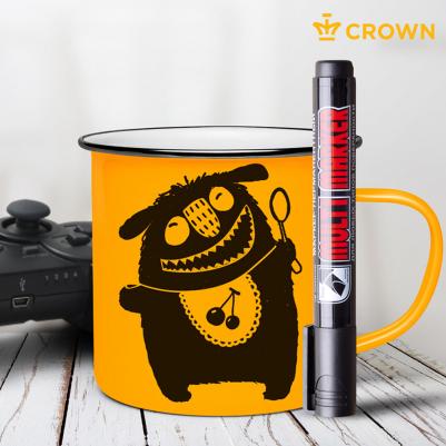 Маркер перманентный Multi Marker Chisel черный, скошенный, 5мм, CPM-800CH – фото 16