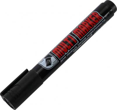 Маркер перманентный Multi Marker Chisel черный, скошенный, 5мм, CPM-800CH – фото 18