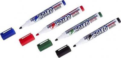 Маркеры для доски, НАБОР 4 шт., "Multi Board", круглые, 3 мм, CBM-1000-B/ЧСЗК – фото 2