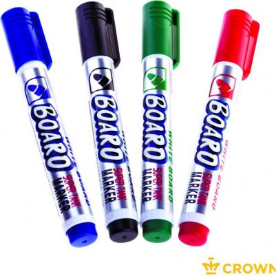 Маркеры для доски, НАБОР 4 шт., "Multi Board", круглые, 3 мм, CBM-1000-B/ЧСЗК