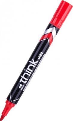 Упаковка перманентных маркеров EU10040, 1.5 мм, круглый пишущий наконечник, красный – фото 3