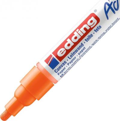 Маркер акриловый 5100 неоновый оранжевый (толщина линии 2-3 мм) – фото 6