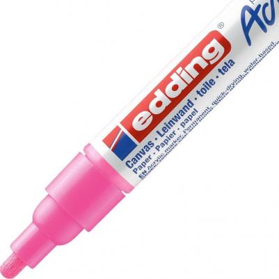 Маркер акриловый 5100 неоновый розовый (толщина линии 2-3 мм) – фото 7