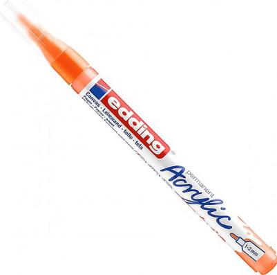Маркер акриловый 5300 неоновый оранжевый (толщина линии 1-2 мм) – фото 3