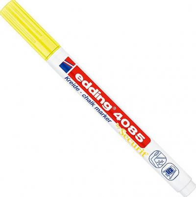 Маркер меловой 4085 неоновый желтый 1-2 мм – фото 4