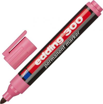 Маркер перманентный 300/9 розовый 1,5-3 мм кругл. наконечник – фото 3