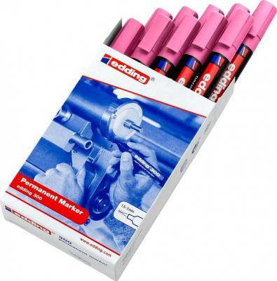 Маркер перманентный 300/9 розовый 1,5-3 мм кругл. наконечник – фото 6