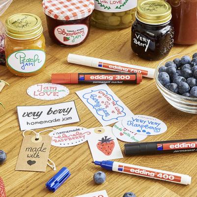 Маркер перманентный "300", ЧЕРНЫЙ, круглый наконечник, 1,5-3 мм, E-300/1 – фото 20