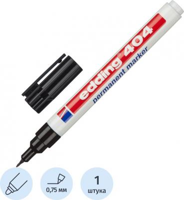 Маркер перманентный 404, ЧЕРНЫЙ, тонкий наконечник, 0,75 мм, E-404/1 – фото 8