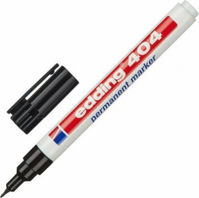 Маркер перманентный 404, ЧЕРНЫЙ, тонкий наконечник, 0,75 мм, E-404/1