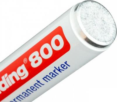 Маркер перманентный 800/4 зеленый 4-12 мм скошенный наконеч – фото 5