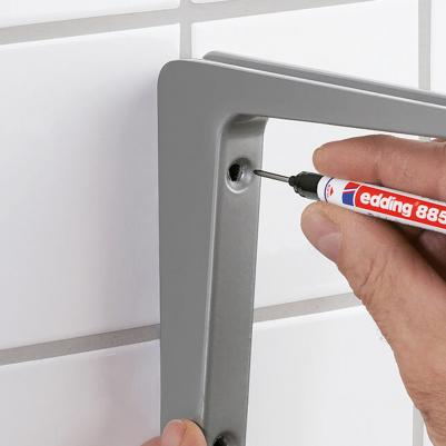 Маркер перманентный для труднодоступных мест 8850 черный грифель 0,7-1 мм – фото 2