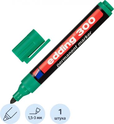 Маркер перманентный E-300/4 зеленый (толщина линии 1.5-3 мм) – фото 8