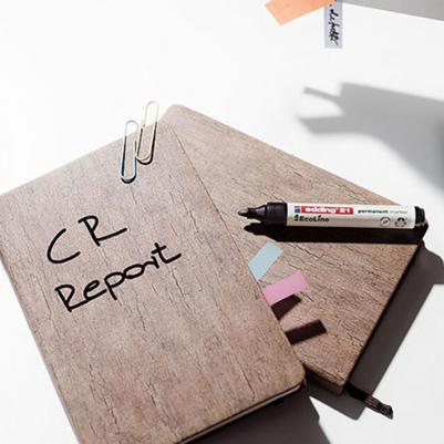 Маркер перманентный Eco E-21/001 черный (толщина линии 1.5-3 мм) – фото 2