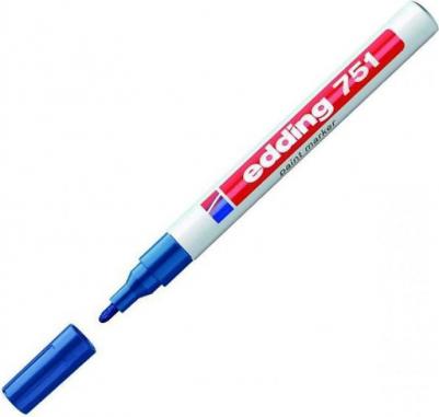 Маркер промышленный E-751/3 для универсальной маркировки синий