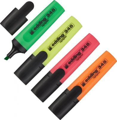 Набор текстовыделителей E-345/4S (толщина линии 1-5 мм, 4 цвета) – фото 6