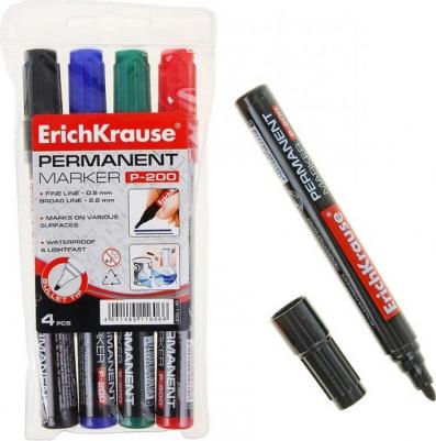 Перманентный маркер P-200, чернил: черный, синий, красный, зеленый (в фут – фото 2