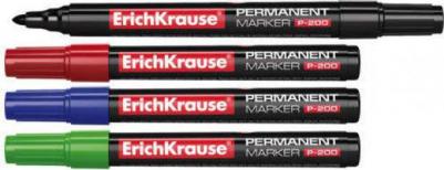 Перманентный маркер P-200, чернил: черный, синий, красный, зеленый (в фут – фото 3