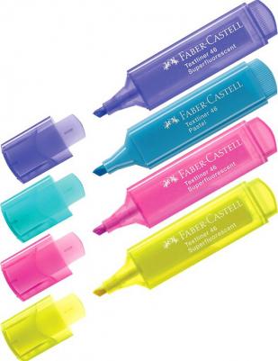 Набор текстовыделителей 46 Superfluorescent+Pastel 2 флуоресц.цв.+2 пастел.цв – фото 1