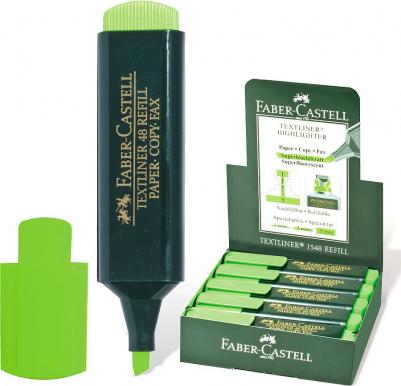 Текстовыделитель "48", ЗЕЛЕНЫЙ, линия 1-5 мм, 154863