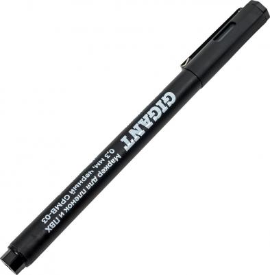 Маркер для пленок и ПВХ 0.3 мм черный GPMB-03 – фото 4