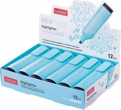 Текстовыделитель NEWtone PASTEL бирюзовый – фото 1