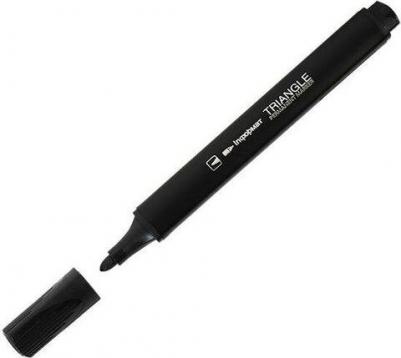 Маркер перманент. TRIANGLE 2,50 мм черный круглый черный