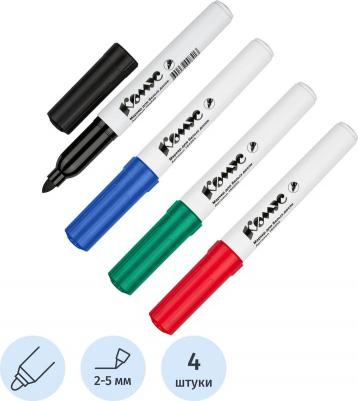 Набор маркеров для досок BY2304 4 цвета (толщина линии 2-5 мм) – фото 7