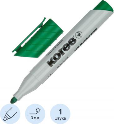 Маркер для бумаги для флипчартов XF1 зеленый (толщина линии 3 мм) – фото 1