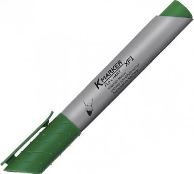 Маркер для бумаги для флипчартов XF1 зеленый (толщина линии 3 мм) – фото 2