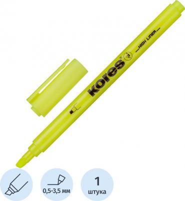 Текстовыделитель желтый (толщина линии 0.5-3.5 мм) – фото 1