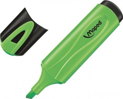 Текстовыделитель классический Fluo Pep`s Classic, пишущий узел 1-5 мм зеленый – фото 6