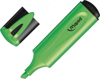 Текстовыделитель классический Fluo Pep`s Classic, пишущий узел 1-5 мм зеленый – фото 8