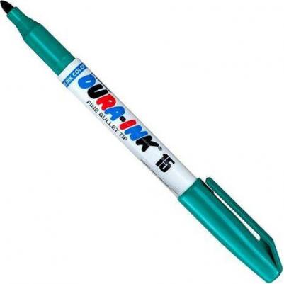 Маркер DURA-INK 15 INK MARKER FINE BULLET TIP SILVER – фото 1